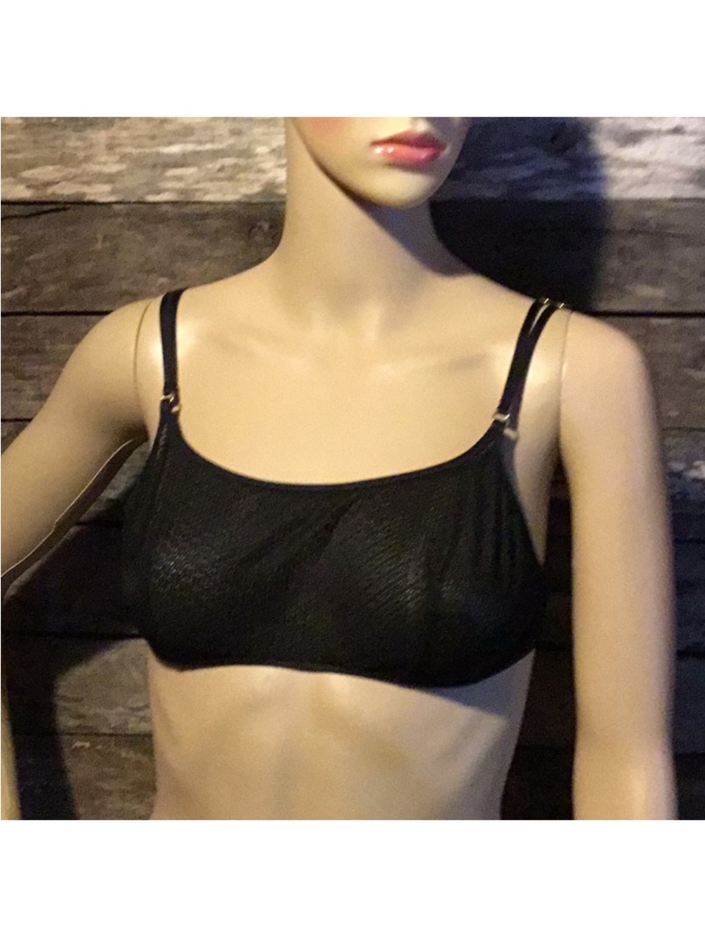Victoria's Secret Black Soft-Cup Bralette Size Medium - Picture 2 of 6